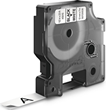 Dymo S0720530 D1 Standard Label Tape 12mm x 7m Black on White 45013